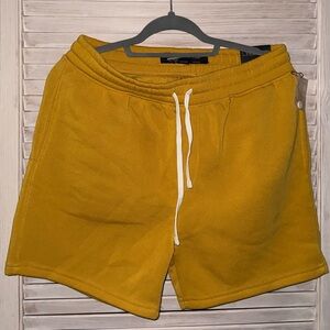 Brooklyn Cloth Men's Yellow Athletic Shorts